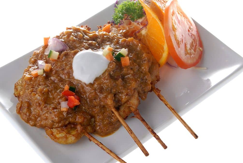 Satay Chicken (4 pieces per serve)(GF)
